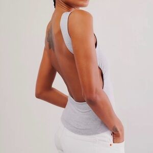 💎NWT💎 Free People Light Gray Tank Top